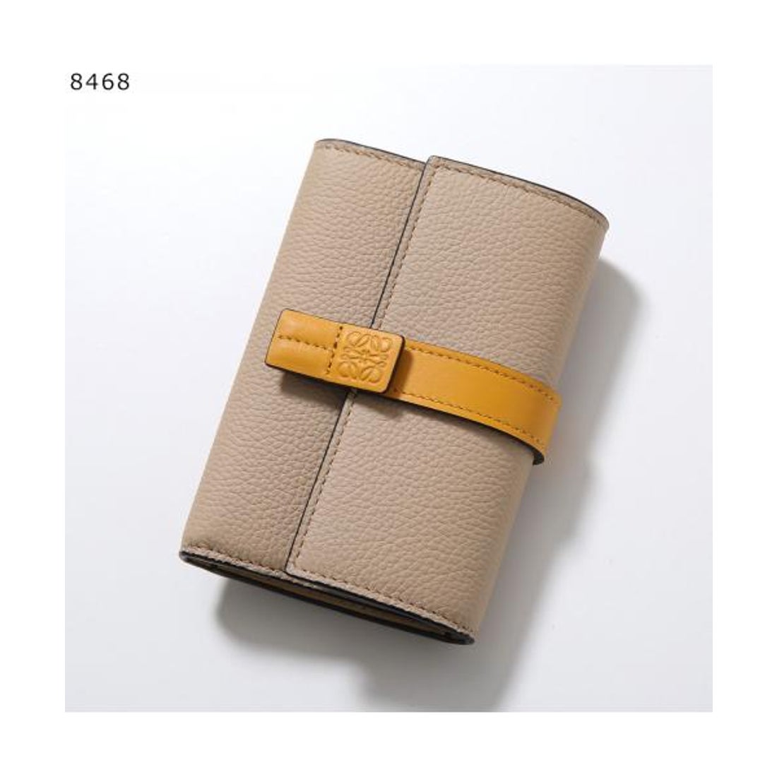 ロエベLOEWE 三つ折り財布＆カードホルダーセット ローズマリータン