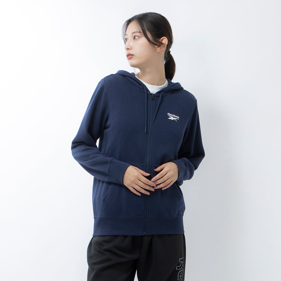 フーディー / COMM HD FZ （ベクターネイビー） -Reebok 公式