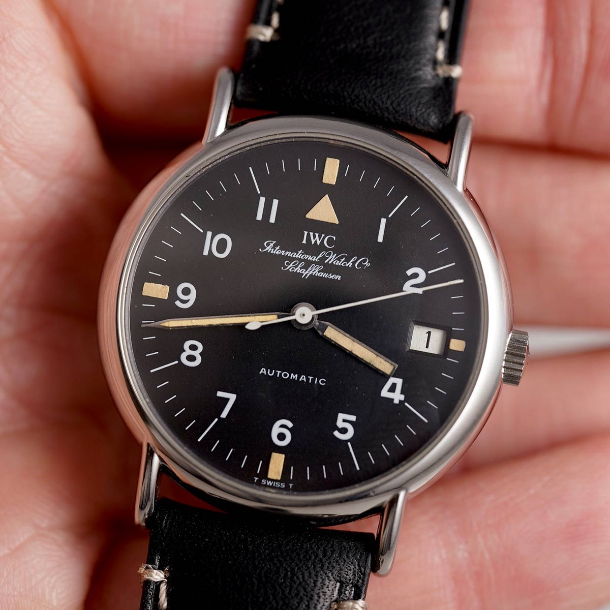 SELECT INC. [IWC Portofino ポートフィノ ブラックダイヤル 人気の
