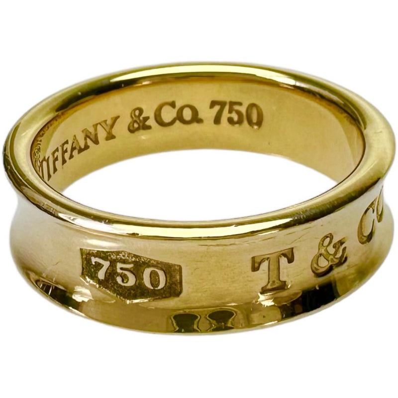 15号【TIFFANY&Co./ティファニー】 リング・指輪 ナローリング1837 K18