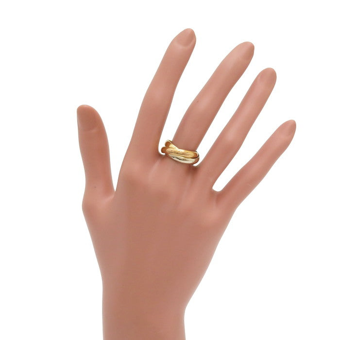 12号【CARTIER/カルティエ】 トリニティ シリアルナシ 3連 リング