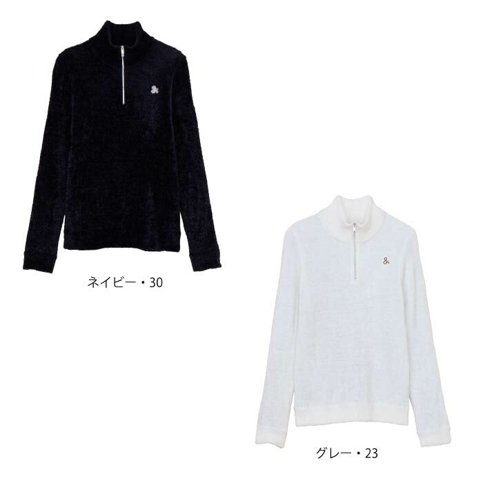 and per se アンパスィ レディース ゴルフウェア 防風モールニット