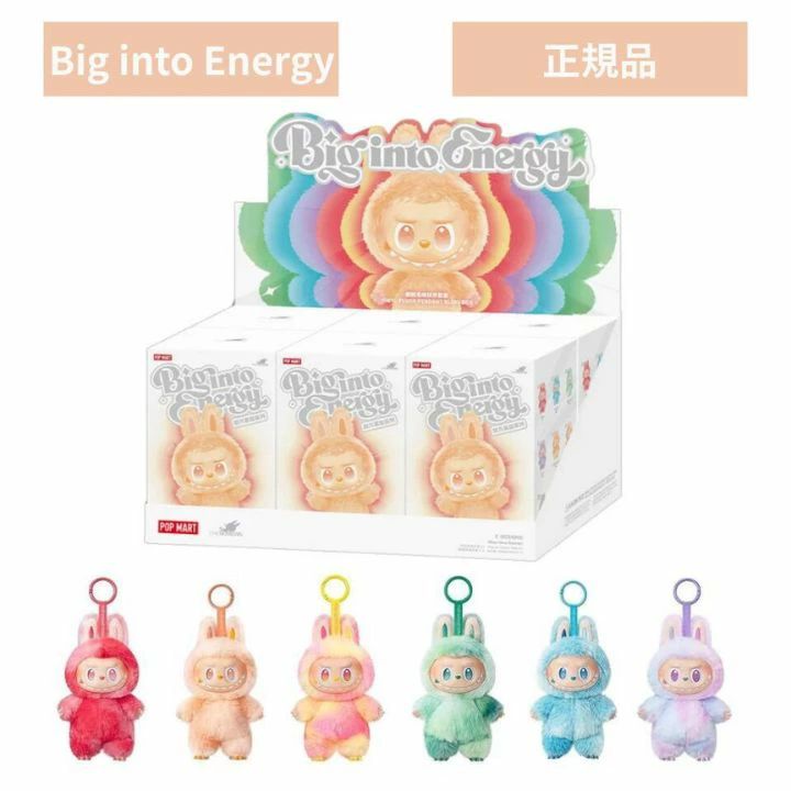 楽天市場】POP MART LABUBU THE MONSTERS Big into Energy シリーズ
