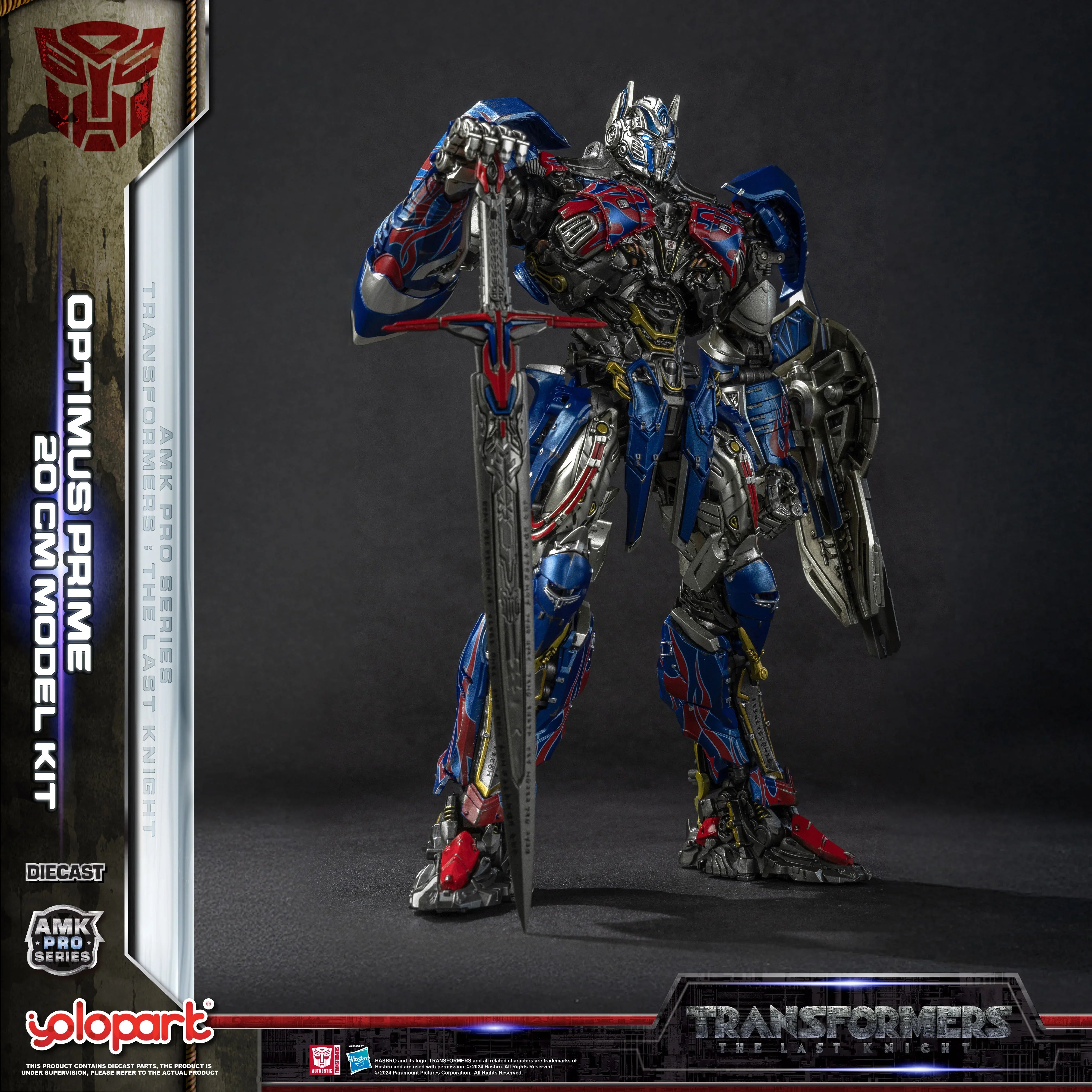 Transformers: The Last Knight Optimus Prime Figure, Collectible Toy