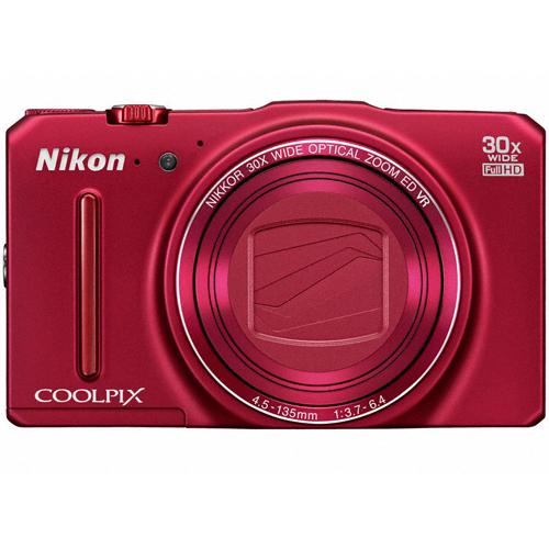 ニコン COOLPIX S9700 RD ヴェルヴェットレッド｜コンパクトデジタル