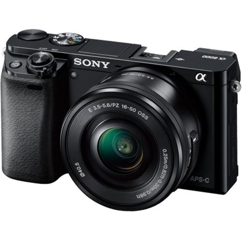 ソニー α6000 パワーズームレンズキット ブラック [ILCE-6000L B