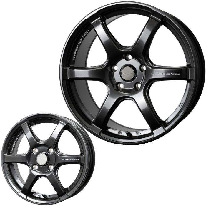 HOT STUFF（ホットスタッフ） 16インチ 4穴 100 5J クロススピード RS6