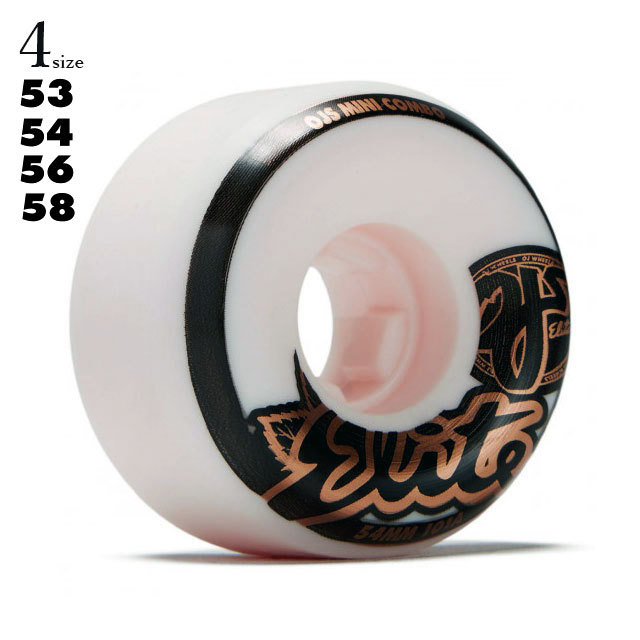 OJ Wheels オージェイ ウィール Elite Mini Combo White 53mm 54mm