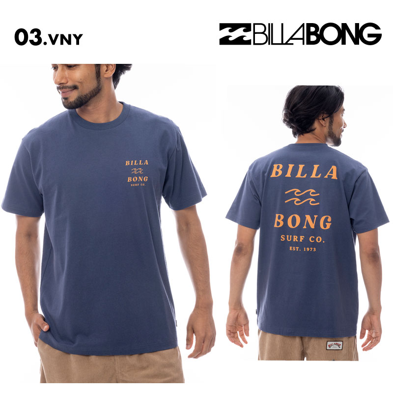 BILLABONG/ビラボン メンズ 半袖 Tシャツ ONE TIME 2025 SPRING BF011