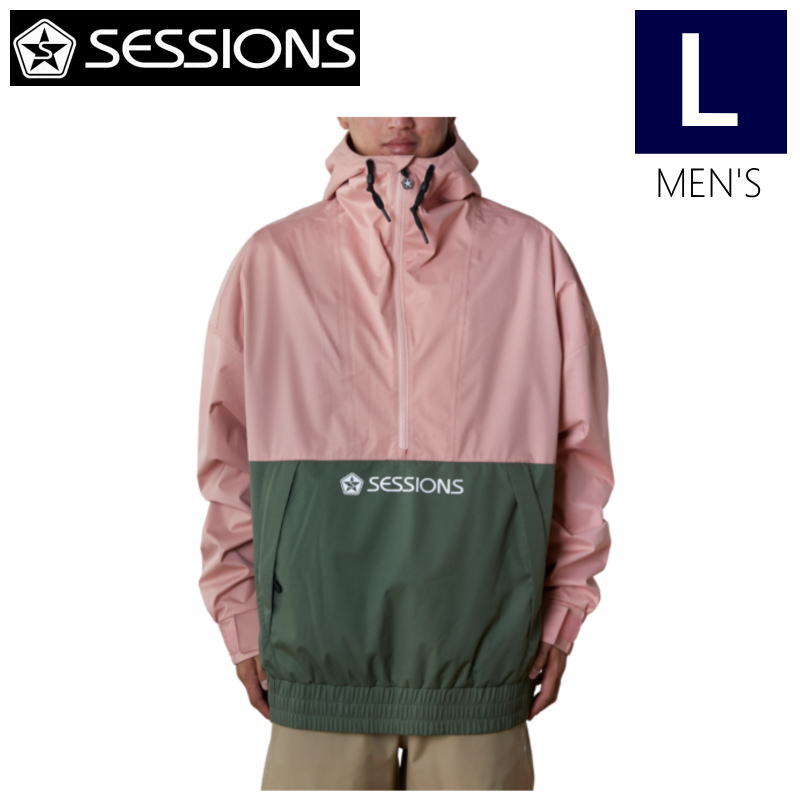 SESSIONS（セッションズ） ○ SESSIONS MISSION 1/4 ZIP HOOD 2L+LINER