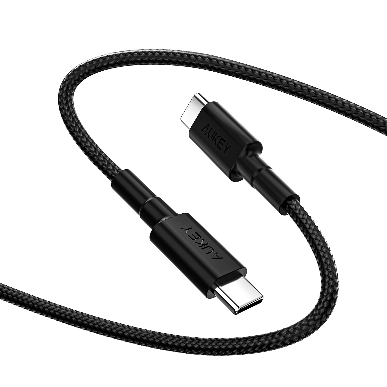 AUKEY USB Type-C ケーブル C-C 1.5m PD 最大60W出力 高耐久 480Mbps 2