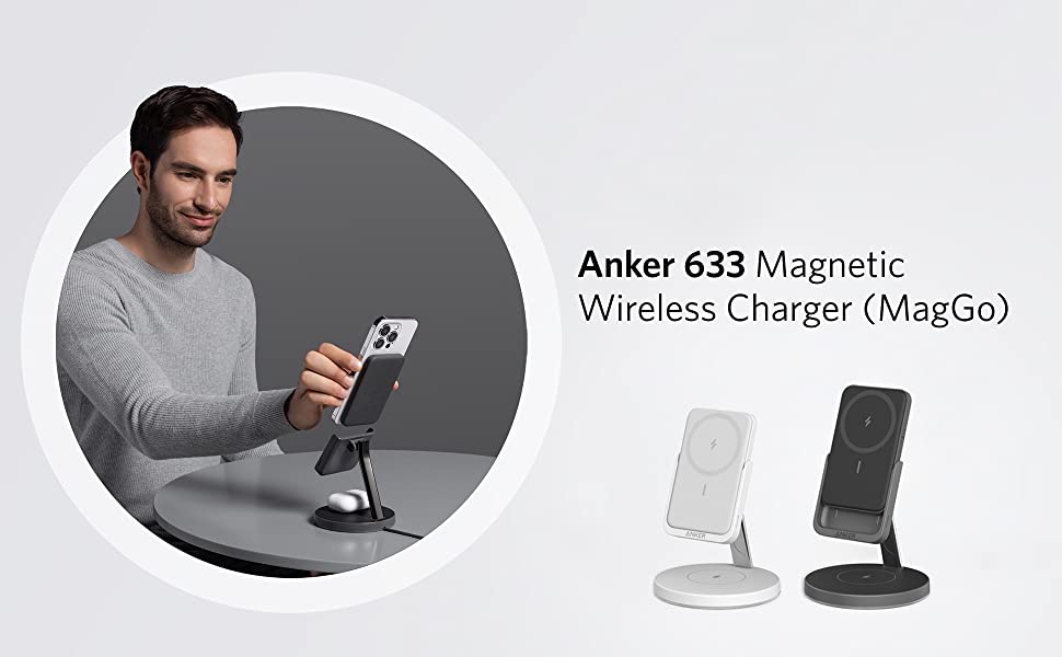 Anker（アンカー） Anker 633 Magnetic Wireless Charger MagGo