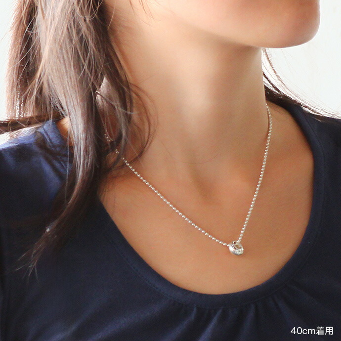 Binich（ビニッチ） シルバー925 ネックレス ボールチェーン メンズ