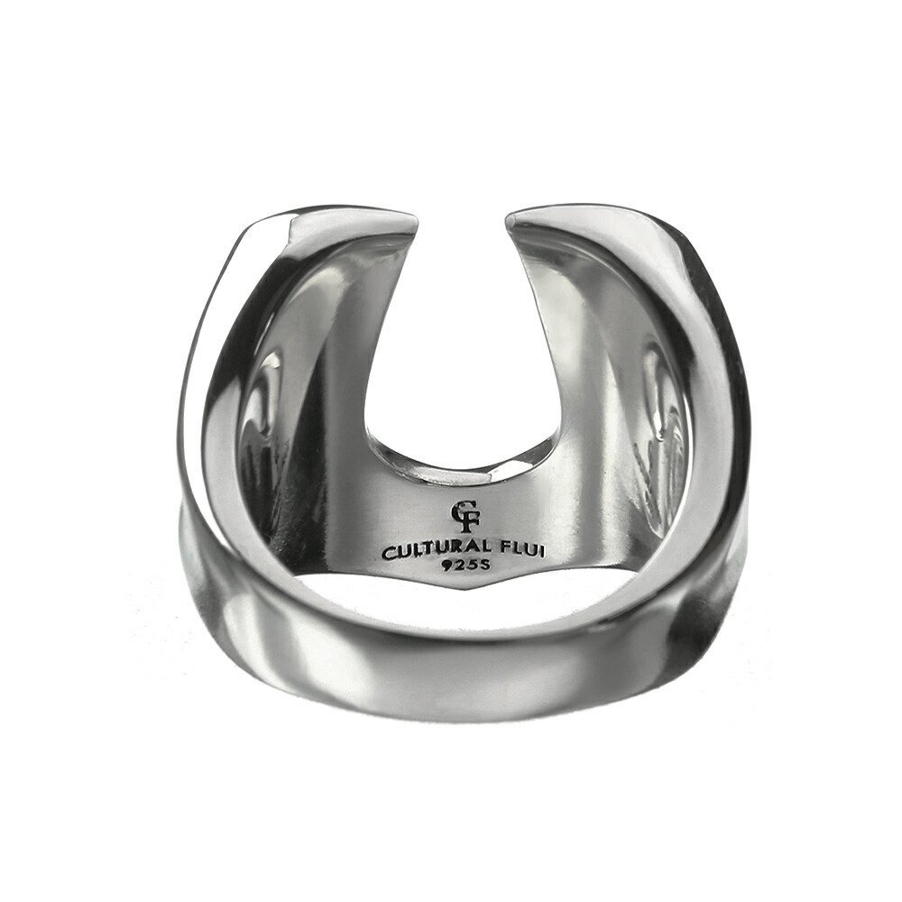 FLUI（フルイ） ホースシューリング メンズ 指輪 ブランド シルバー925