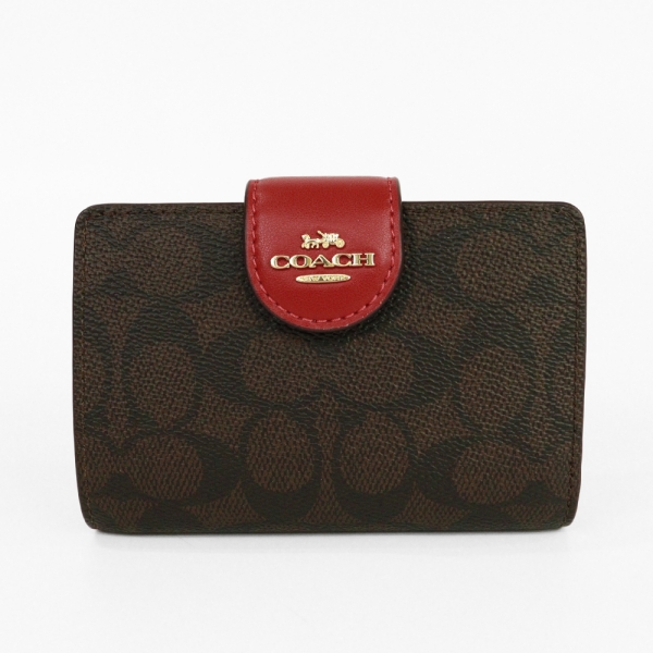 COACH（コーチ） 《クーポン配布中》コーチ 二つ折り財布 ミディアム