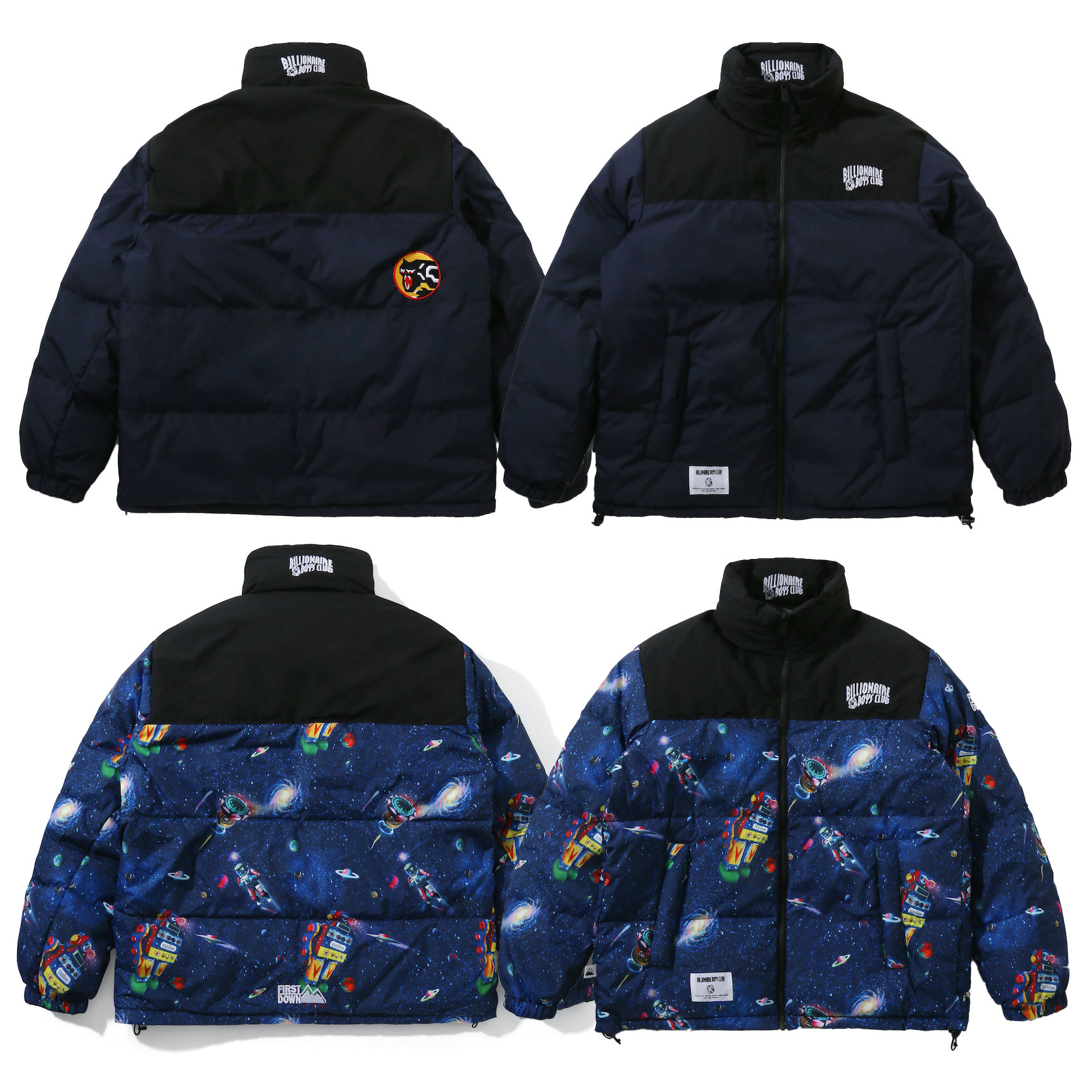 BILLIONAIRE BOYS CLUB（ビリオネアボーイズクラブ） REVERSIBLE