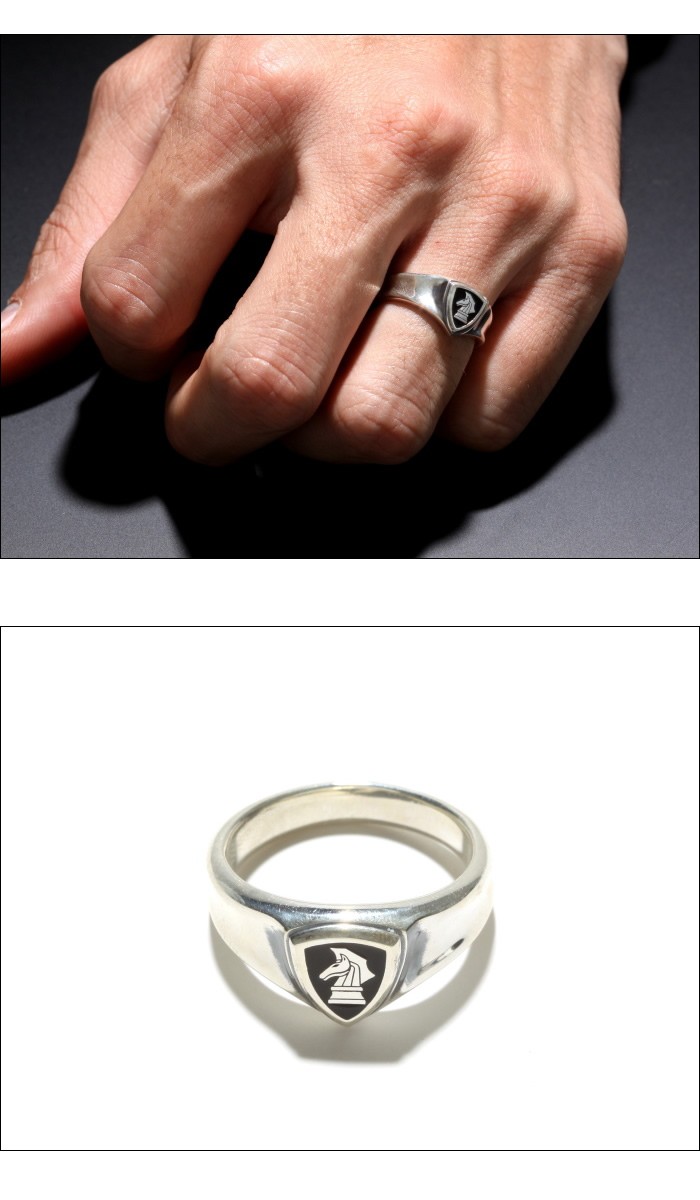 PUERTA DEL SOL（プエルタ・デル・ソル） Chess Knight Emblem Ring