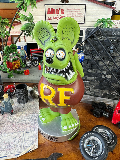 RAT FINK（ラットフィンク） ファンコ ボビングヘッド （グリーン