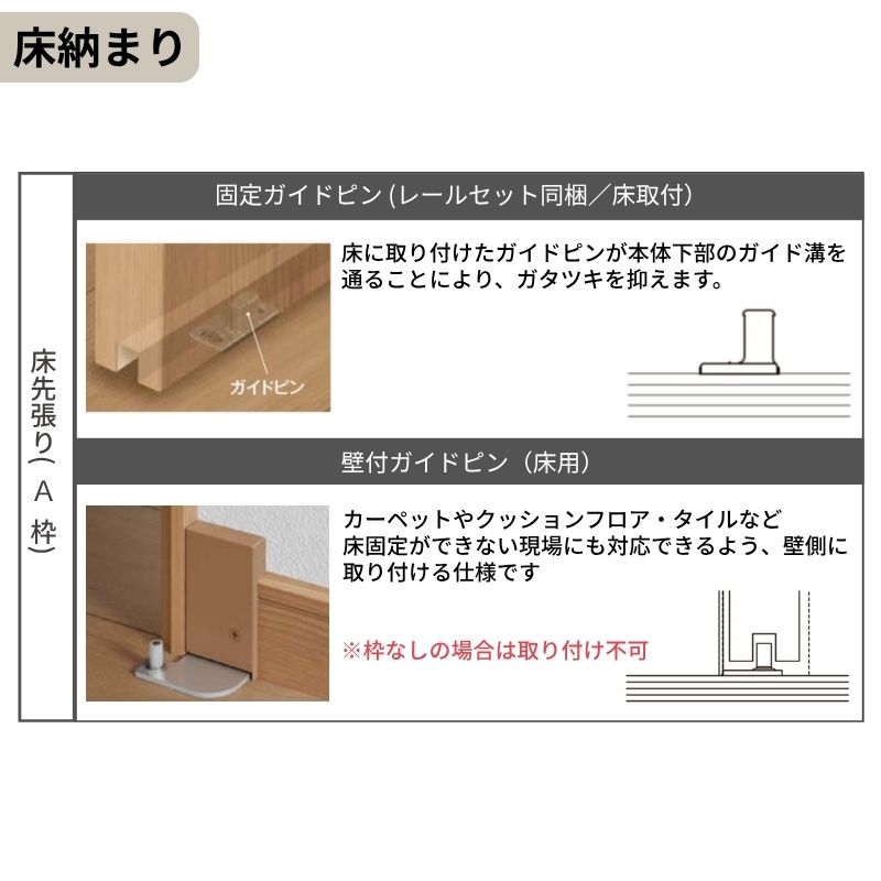 ラシッサ LIXIL 室内引戸 片引戸 アウトセット方式 固定枠なし