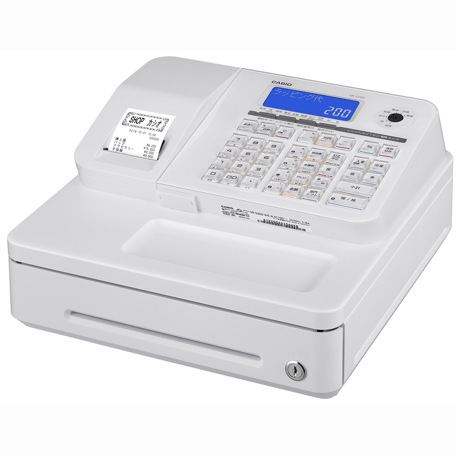 CASIO（カシオ） ＜CASIO＞カシオ レジスター SR-S4000-EX-20SBK