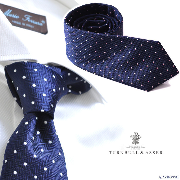 ターンブル＆アッサー（TURNBULL&ASSER） シルク ネクタイ イギリス