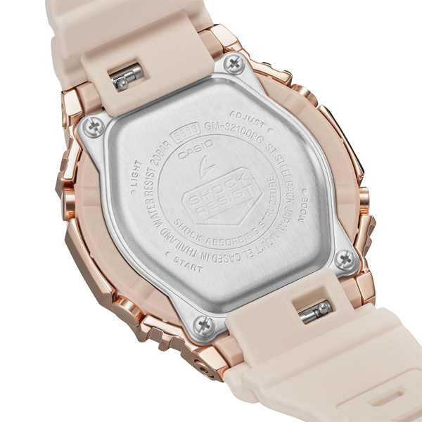 G-SHOCK GM-S2100PG-4AJF 腕時計 ユニセックス メタルカバード ピンク