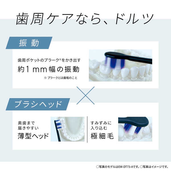 Doltz ドルツ 電動歯ブラシ パナソニック EW-DT63-N シャンパン