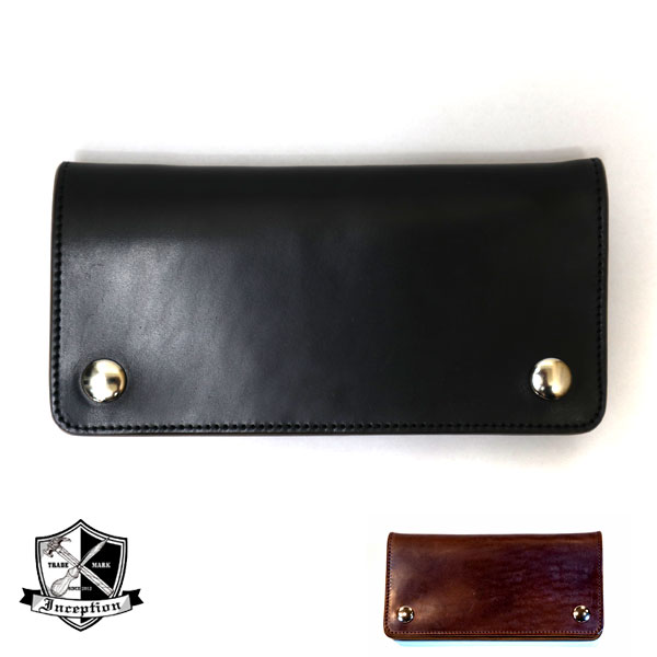 OPUS INCEPTION HORSE BUTT LEATHER TRUCKER WALLET (LONG) [IPW-07