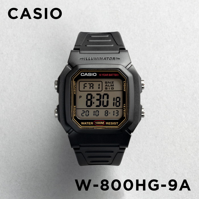 スタンダード デジタル 海外正規品 10年保証 日本未発売 CASIO