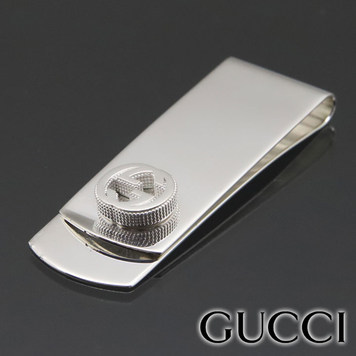 GUCCI（グッチ） マネークリップ 金具 札ばさみ クリップ シルバー