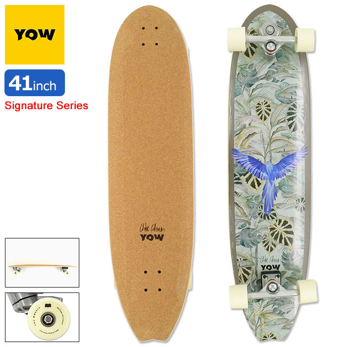 ヤウ スケボー スケートボード コンプリート YOW 41インチ Calmon