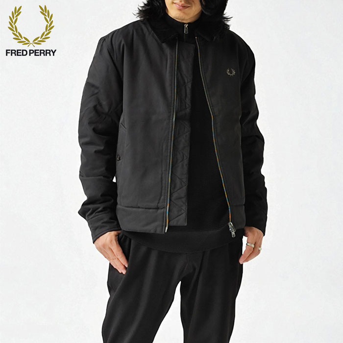 FRED PERRY（フレッドペリー） ジャケット COTTON CABAN JACKET