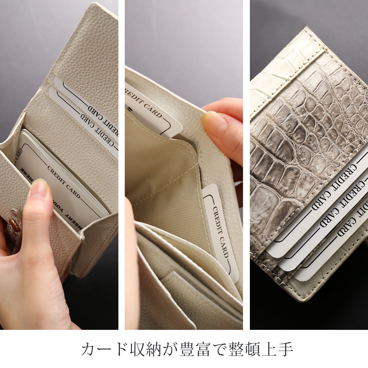 sankyo shokai（三京商会） ＜爆買＞ヒマラヤ クロコダイル メンズ