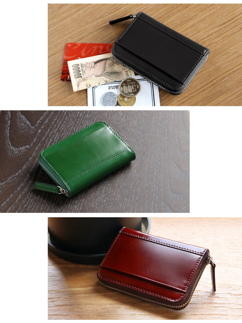 PRAIRIE 1957 コードバン 小銭入れ メンズ 日本製 財布 小さい