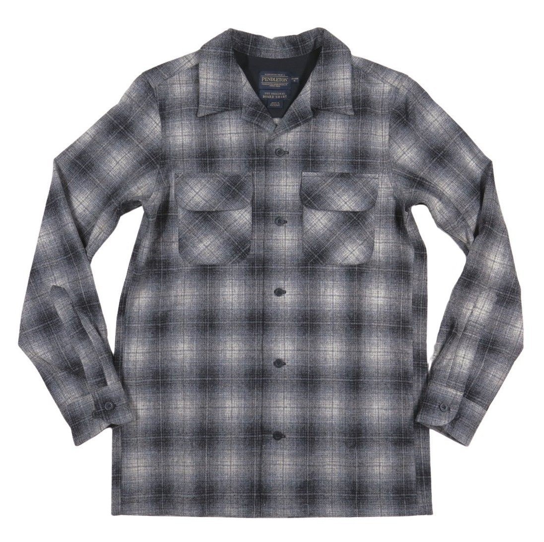 PENDLETON（ペンドルトン） オンブレチェック 長袖 オープンカラー