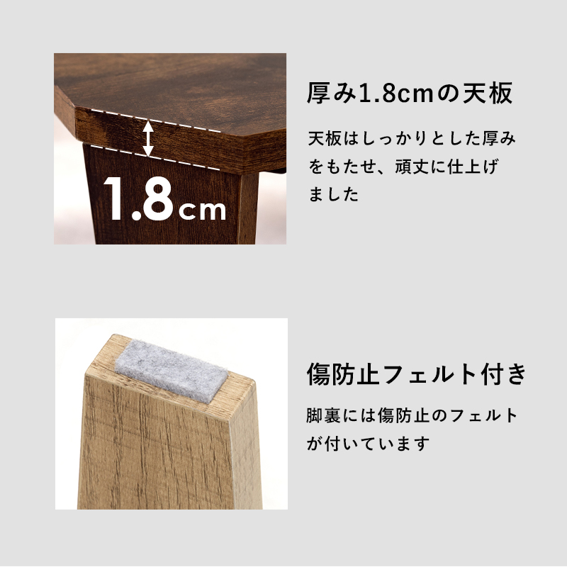 HAGiHARA（萩原） 折りたたみテーブル テーブル 折りたたみ おしゃれ