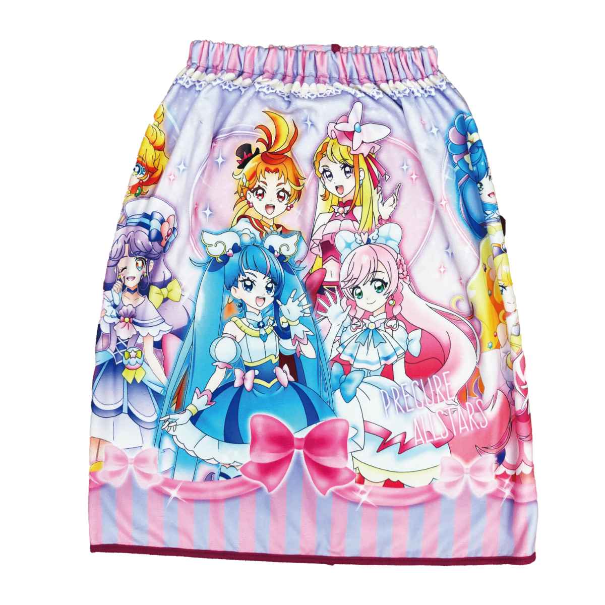 巻きタオル マイクロファイバー 60×110cm プリキュアオールスターズ