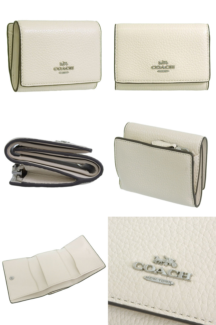 COACH（コーチ） 財布 レディース アウトレット ミニ財布 三つ折り財布