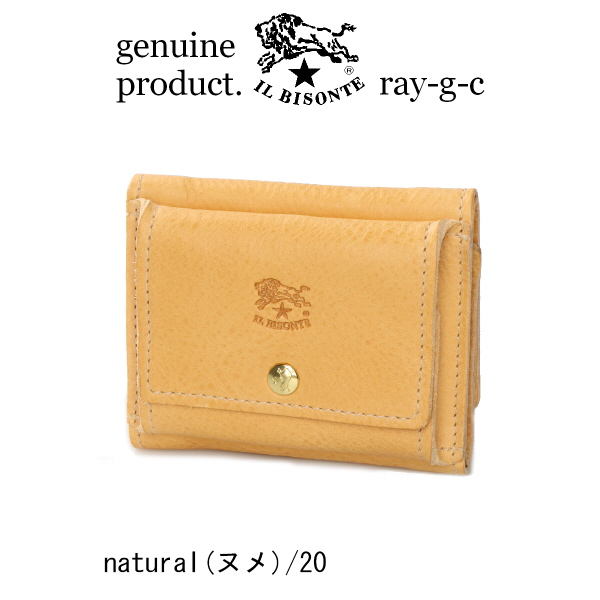 IL BISONTE（イルビゾンテ） 財布 三つ折りコンパクトウオレット 三
