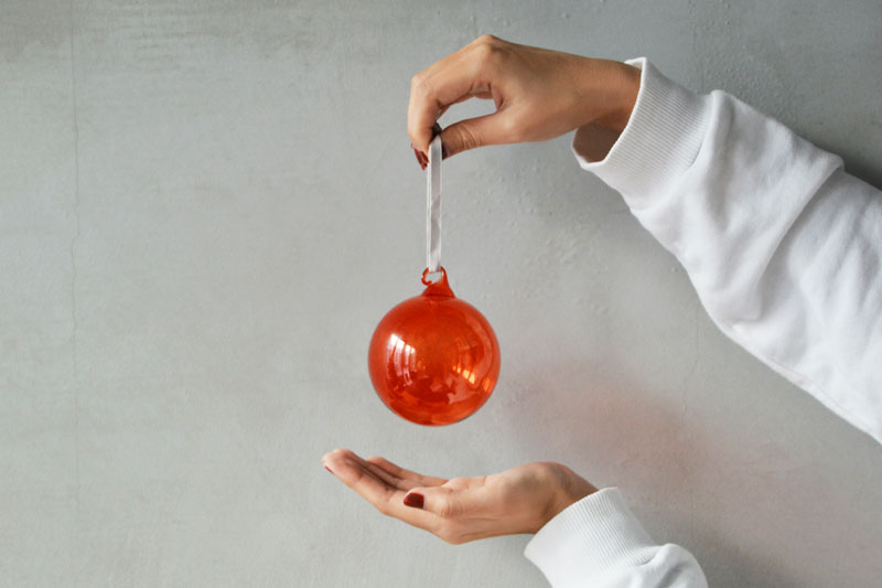 iittala オーナメントボール 5個セット ( イッタラ ガラス ガラス