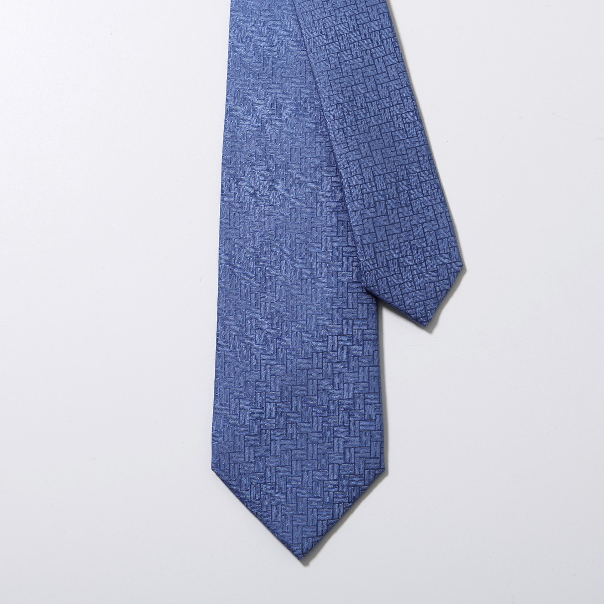 HERMES（エルメス） ネクタイ TIE メンズ フランス製 シルク H柄