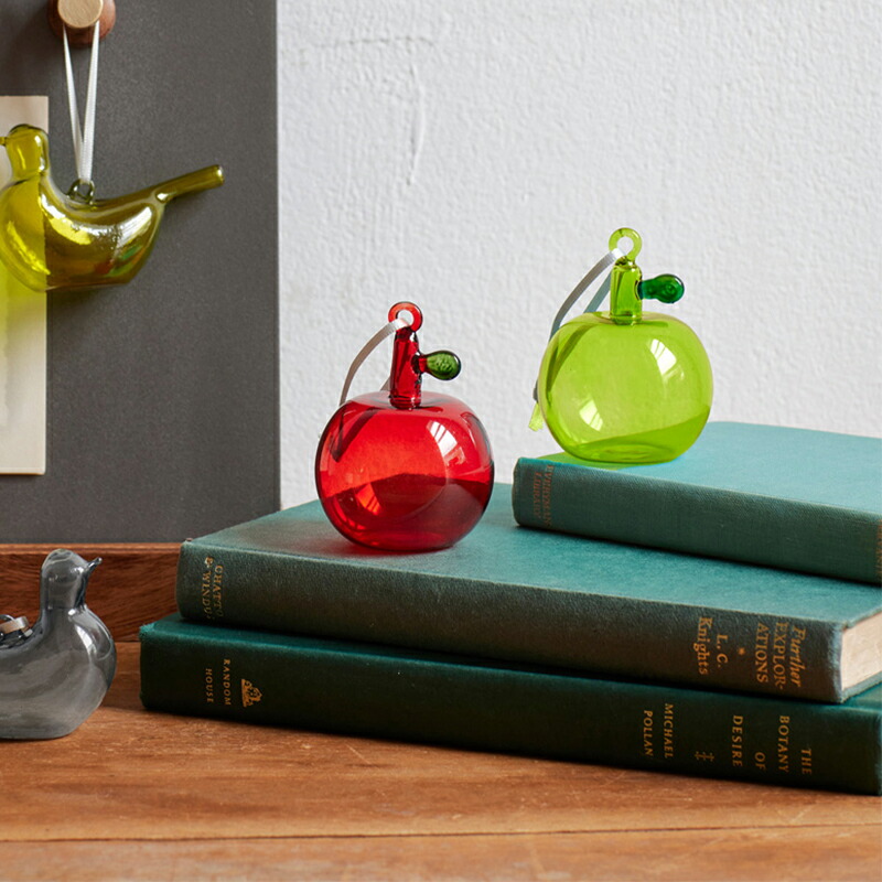 Horn Please ガラス オーナメント りんご 北欧 クリスマスオーナメント