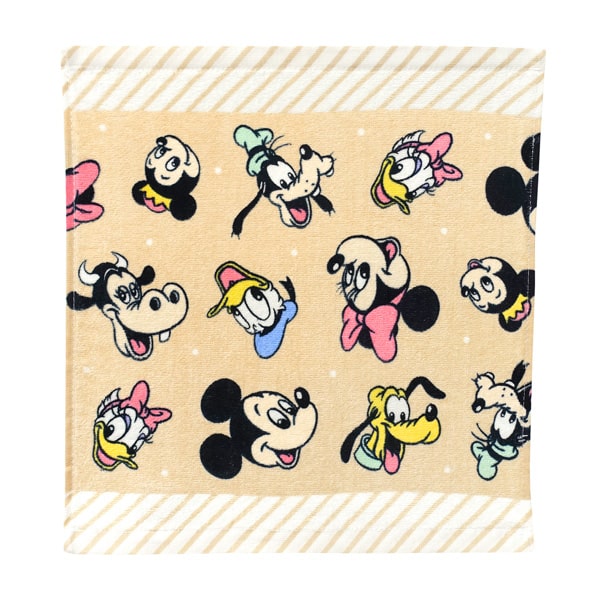 Disney（ディズニー） フェイスタオル ハンドタオル キャラクター 同柄