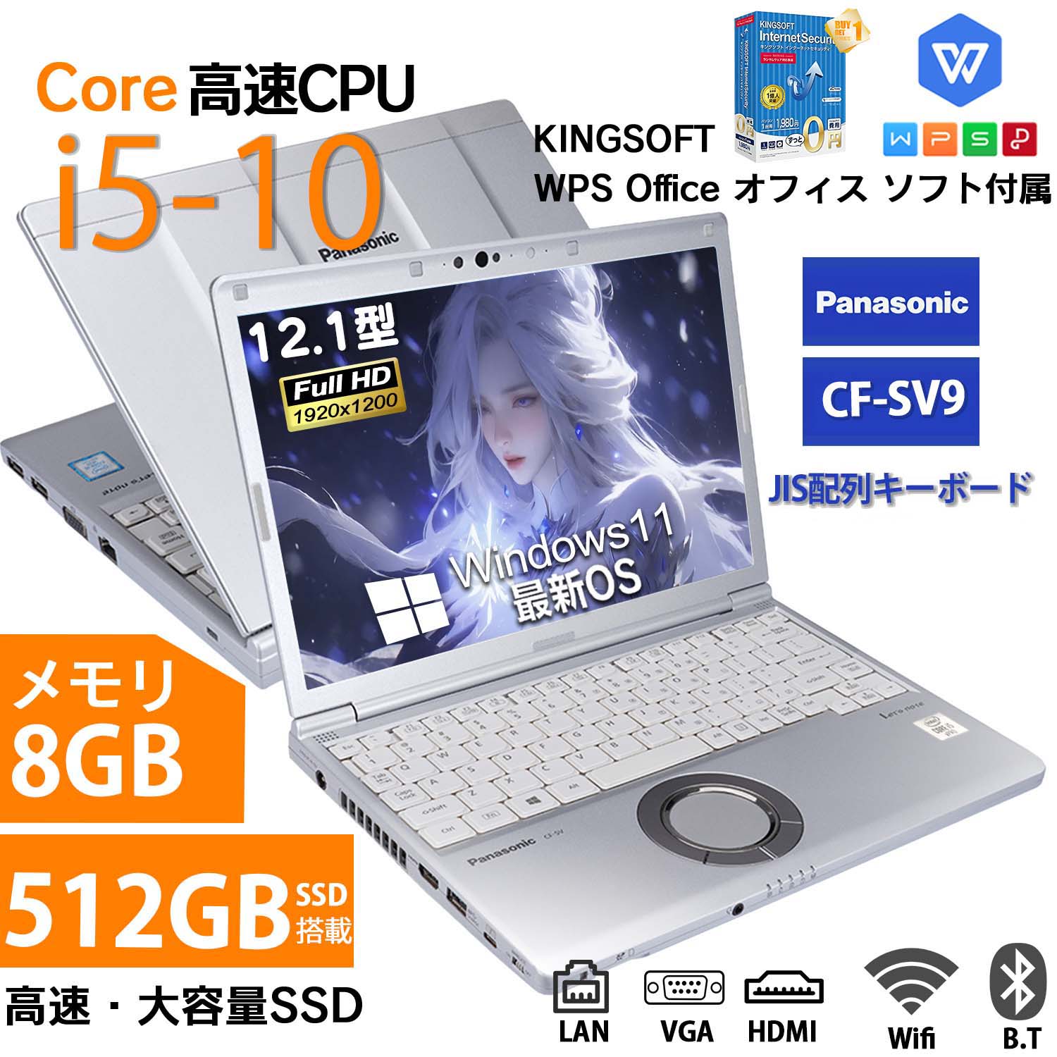 Panasonic（パナソニック） ノートパソコン Panasonic Let's Note sv8