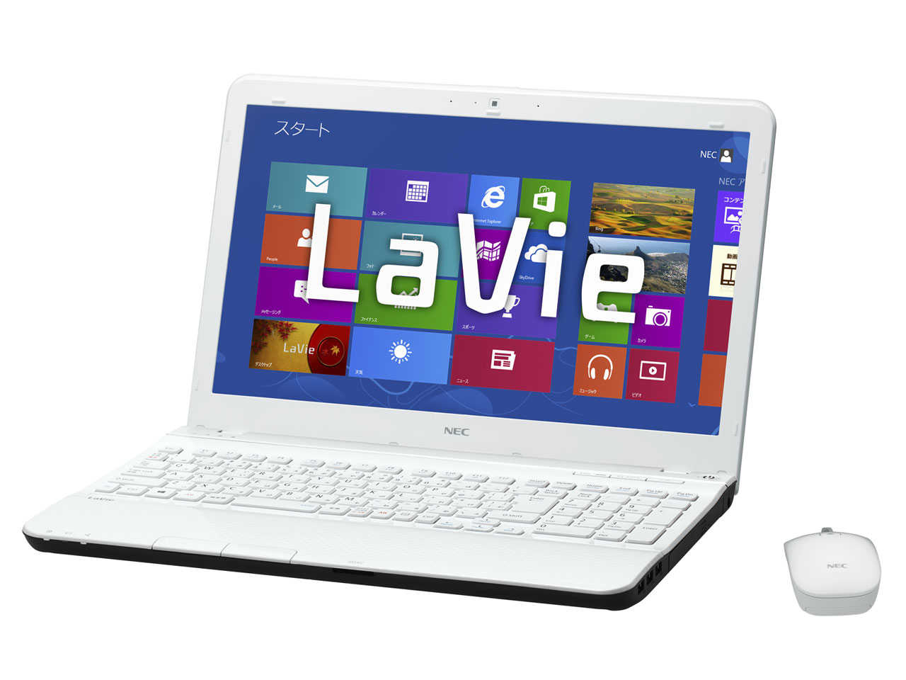 中古 WEBカメラ ノートパソコンNEC Lavie LSシリーズ corei5 3210M/8GB