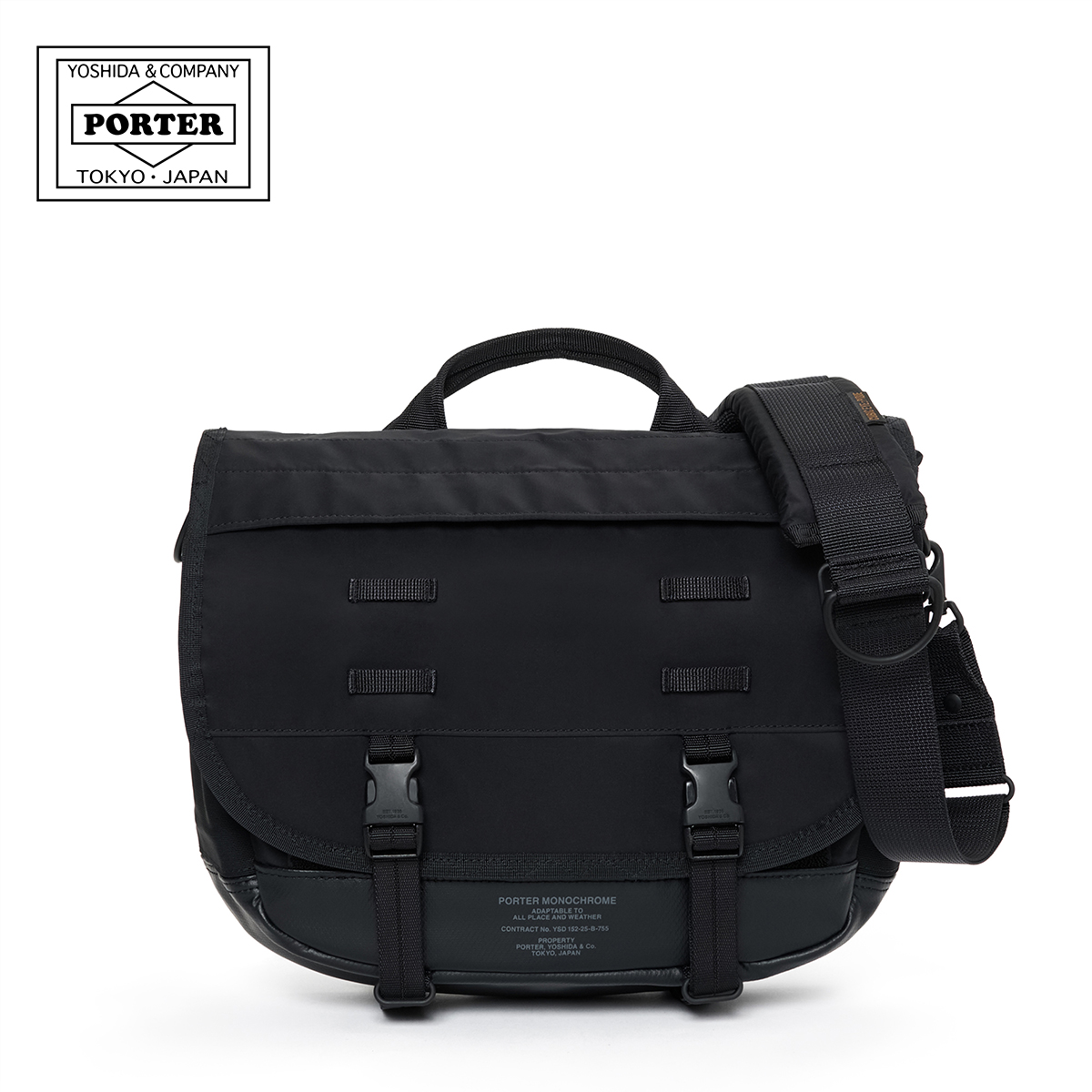 PORTER ポーター モノクローム メッセンジャーバッグ(S) 755-19847