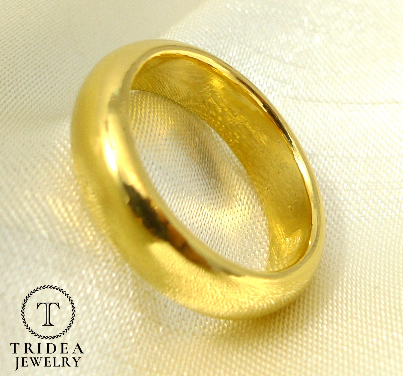 TRIDEA JEWELRY（トライディアジュエリー） K24 純金 甲丸 5mm 11g 金