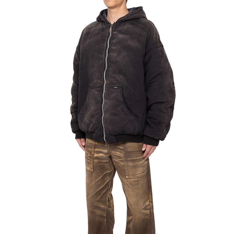 KAMIYA カミヤ G13JK048 Reversible Hooded Blouson ブラック メンズ