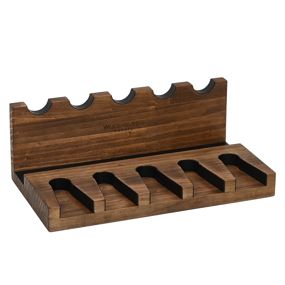 WOODWORKS ガンスタンド 5丁掛 お得な2点セット 木製 日本製