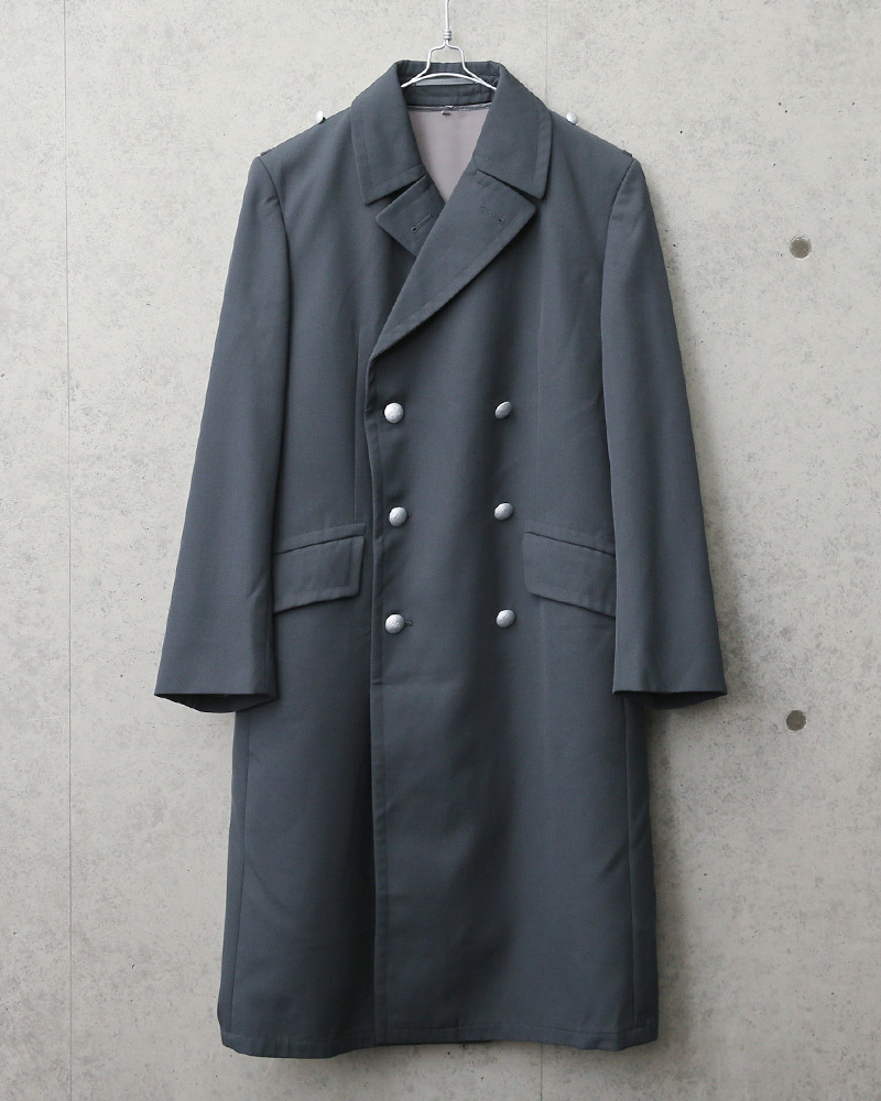 MILITARY（ミリタリー） 実物 USED ドイツ軍 DOUBLE BREASTED オーバー
